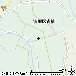 新潟県上越市清里区青柳周辺の地図