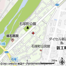 新潟県妙高市石塚町周辺の地図