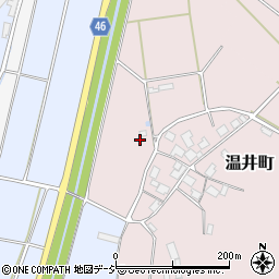 石川県七尾市温井町い周辺の地図