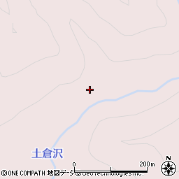 土倉沢周辺の地図