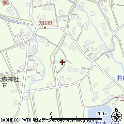 石川県七尾市矢田町３０号頭田周辺の地図