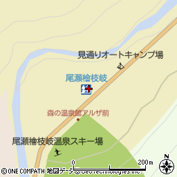 「道の駅」尾瀬檜枝岐公衆トイレ周辺の地図
