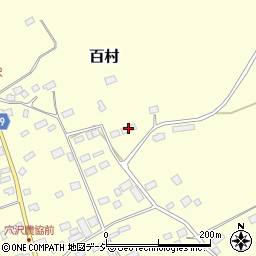 栃木県那須塩原市百村964-1周辺の地図
