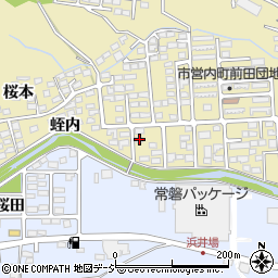 福島県いわき市内郷内町桜本127-2周辺の地図