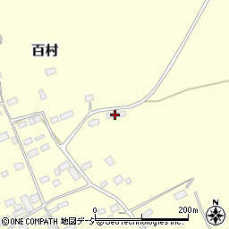 栃木県那須塩原市百村952-1周辺の地図