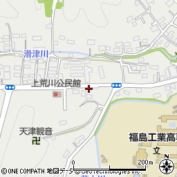福島県いわき市平上荒川桜町189周辺の地図