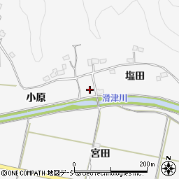 福島県いわき市平上高久（小原）周辺の地図