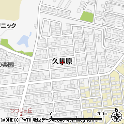 福島県いわき市平下荒川久世原周辺の地図