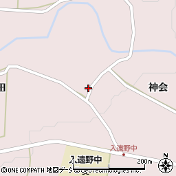 福島県いわき市遠野町上根本大師堂周辺の地図