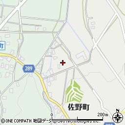 石川県七尾市佐野町ハ周辺の地図