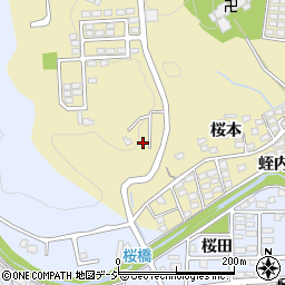 福島県いわき市内郷内町桜本180-15周辺の地図