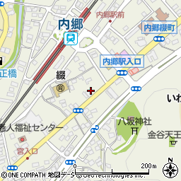 福島県いわき市内郷綴町町之内13周辺の地図