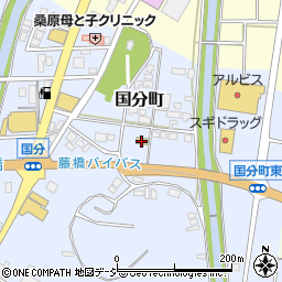 セブンイレブン七尾国分町店周辺の地図