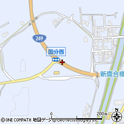 石川県七尾市国分町シ周辺の地図