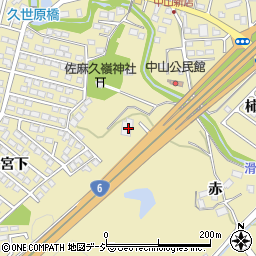 福島県いわき市平中山宮下65周辺の地図