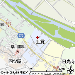 新潟県糸魚川市上覚1588周辺の地図