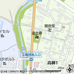 速念寺周辺の地図