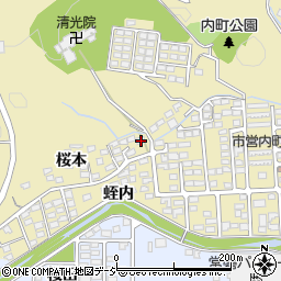 福島県いわき市内郷内町桜本28周辺の地図