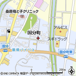 石川県七尾市国分町ナ周辺の地図