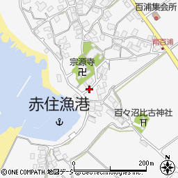 石川県羽咋郡志賀町百浦ソ周辺の地図