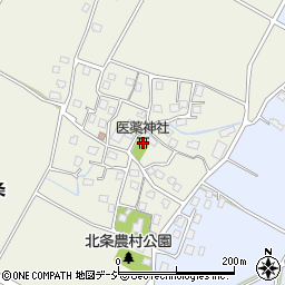 医薬神社周辺の地図