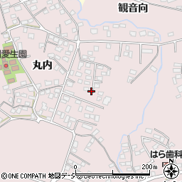 福島県東白川郡棚倉町棚倉丸内周辺の地図