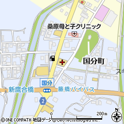 マツモトキヨシ七尾西店周辺の地図