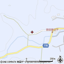 石川県七尾市吉田町（ラ）周辺の地図