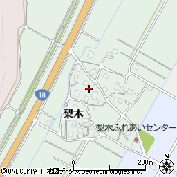 新潟県妙高市梨木周辺の地図