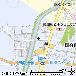 石川県七尾市国分町ラ周辺の地図