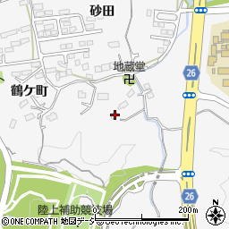 福島県いわき市平下荒川大作7周辺の地図