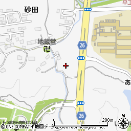 福島県いわき市平下荒川大作9周辺の地図