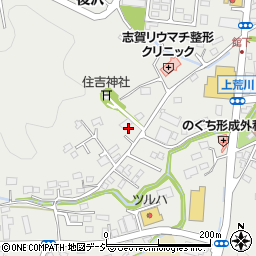 福島県いわき市平上荒川堀ノ内周辺の地図