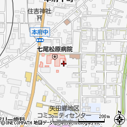 石川県七尾市本府中町ワ周辺の地図