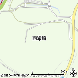 栃木県那須塩原市西岩崎36周辺の地図