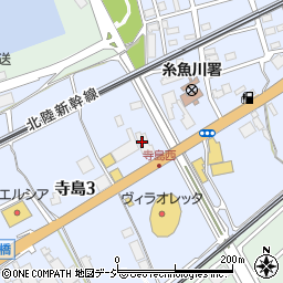 糸魚川レンタカー　お客様専用周辺の地図
