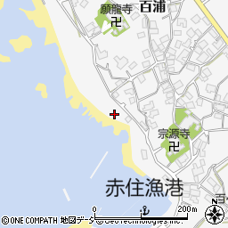 石川県羽咋郡志賀町百浦モ周辺の地図