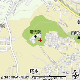 福島県いわき市内郷内町桜本131周辺の地図