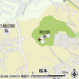 福島県いわき市内郷内町桜本132周辺の地図