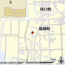 石川県七尾市藤橋町（ラ）周辺の地図