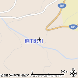 樽田川周辺の地図