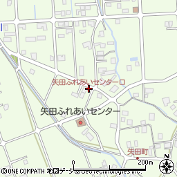 矢田ふれあいセンター口周辺の地図