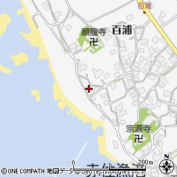 石川県羽咋郡志賀町百浦整周辺の地図