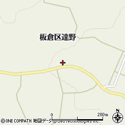 達野集落開発センター周辺の地図