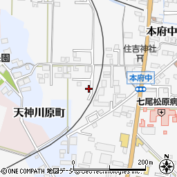 石川県七尾市本府中町チ周辺の地図