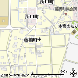 石川県七尾市藤橋町寅43周辺の地図