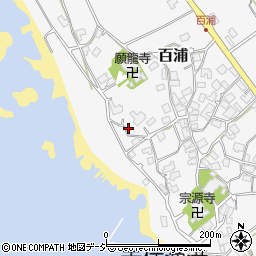 石川県羽咋郡志賀町百浦メ周辺の地図