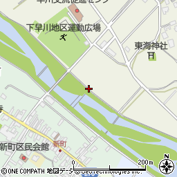 早川大橋周辺の地図