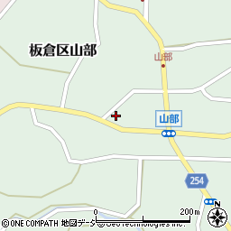 新潟県上越市板倉区山部137周辺の地図