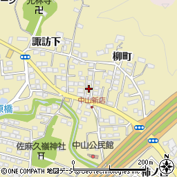 福島県いわき市平中山柳町21-1周辺の地図